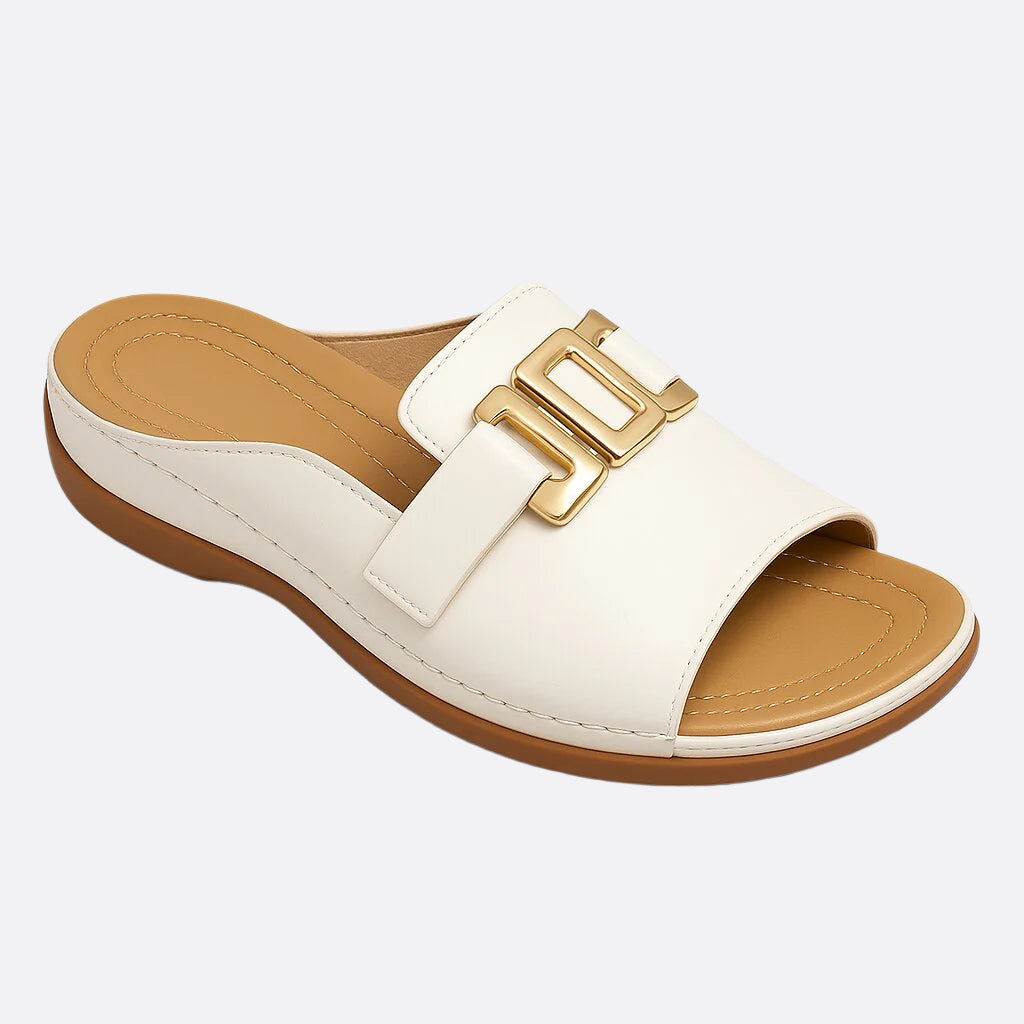 Damen - Bequeme Schnallen-Sandalen - Langlebiges Material - Stilvolle Alltagsschuhe für optimalen Komfort und Stil