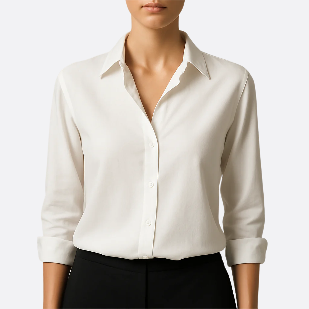 Damen - Bluse - Hochwertiger Chiffon - Eleganter & anmutiger Stil - Vielseitig für jeden Anlass