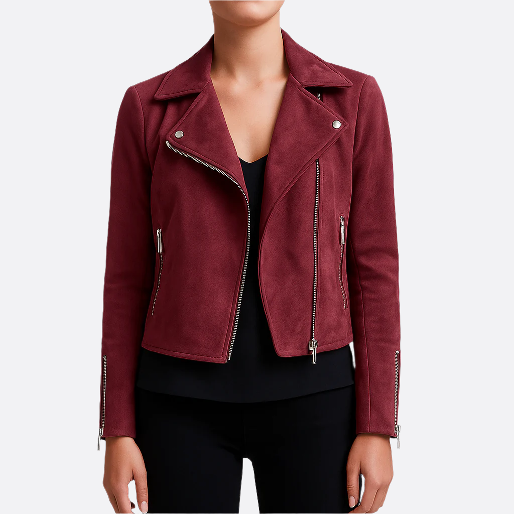 Damen - Elegante moderne Jacke - Hochwertiges Material - Stilvolles Design für jede Gelegenheit