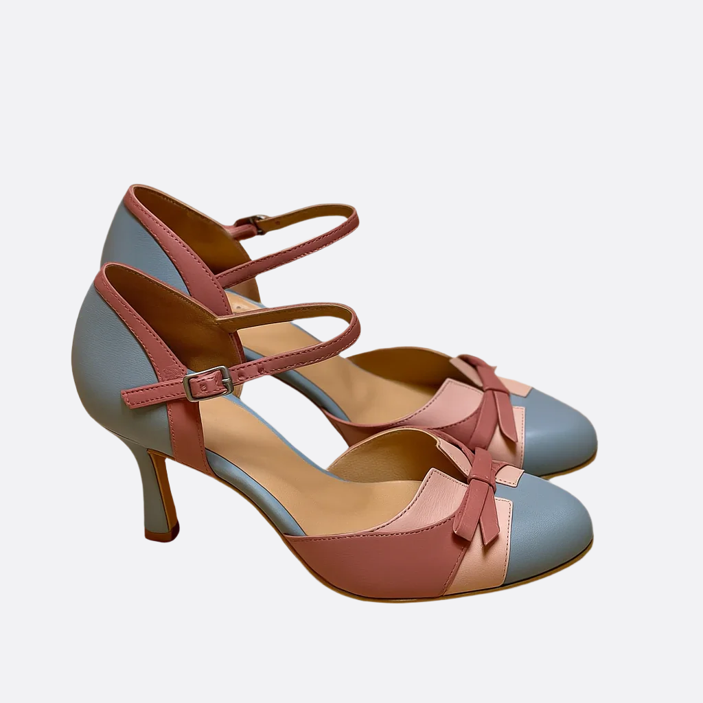 Damen - Sandalen mit Absatz - Langlebiges Material - Stilvolles Design & Bequeme Passform - Ideal für Jeden Anlass