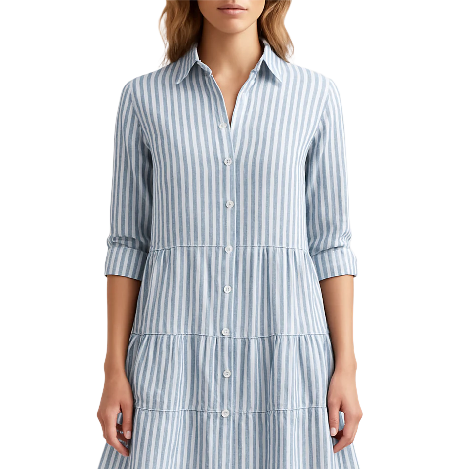 Damen - Sommerkleid - Weicher Stoff - Leicht & Luftig - Elegantes Design für jede Gelegenheit
