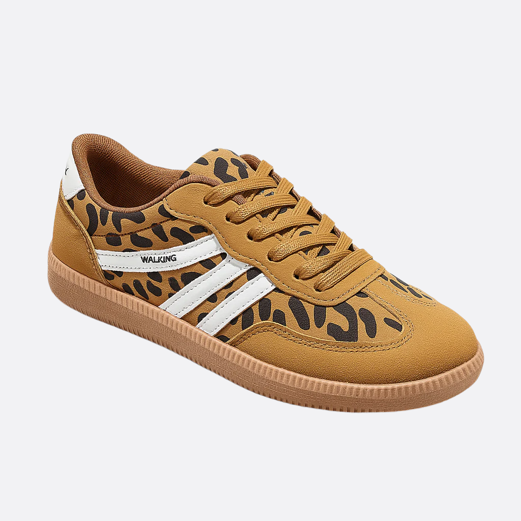 Damen - Walking Sneakers - Hochwertiges Material - Gepolsterte Sohle - Bequeme und unterstützende Schuhe für den Alltag