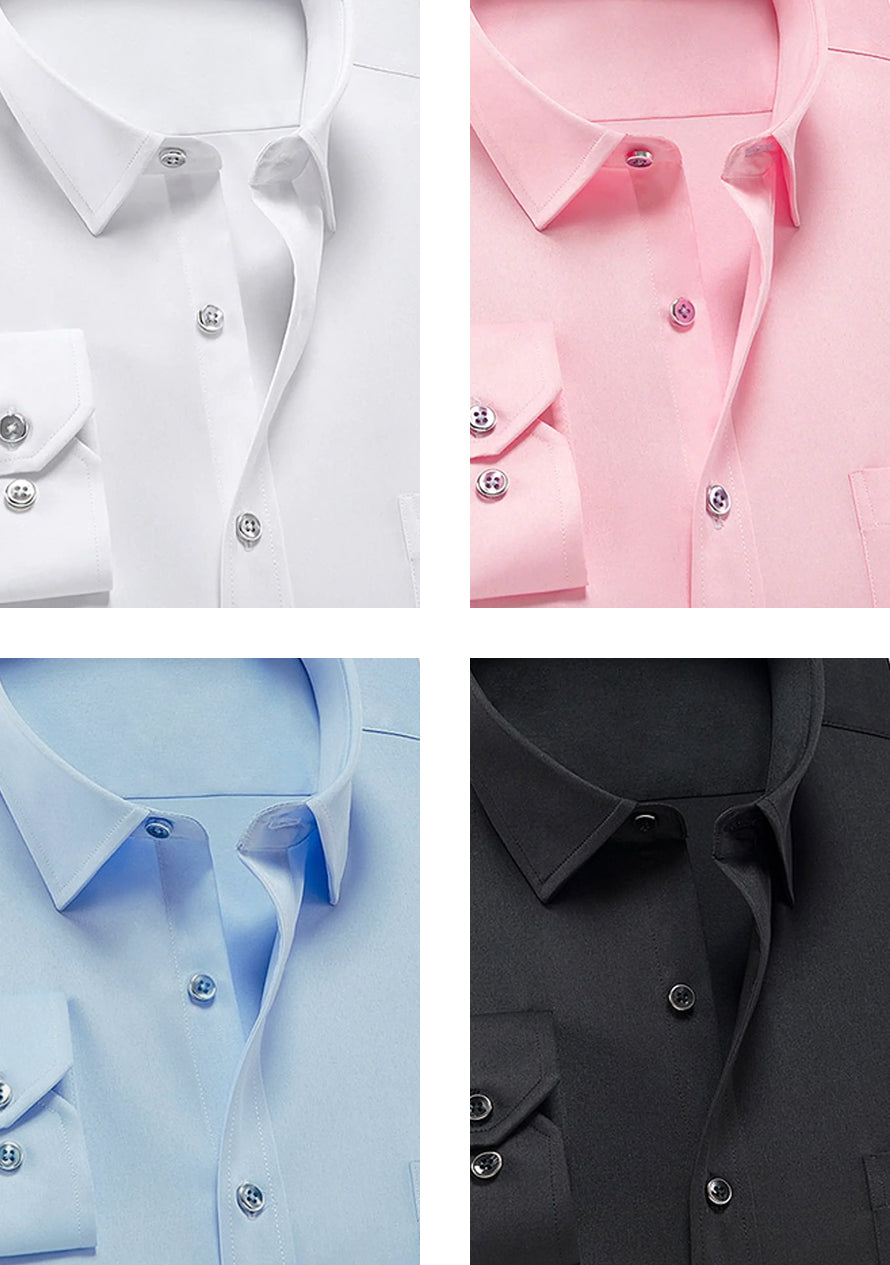 Levi - Komfortables, knitterfreies Stretchhemd