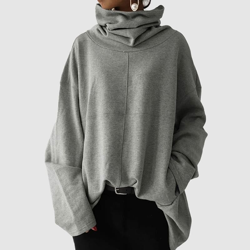 Damen - Rollkragenpullover - Weiche Wollmischung - Modischer und Bequemer Stil für Jeden Anlass