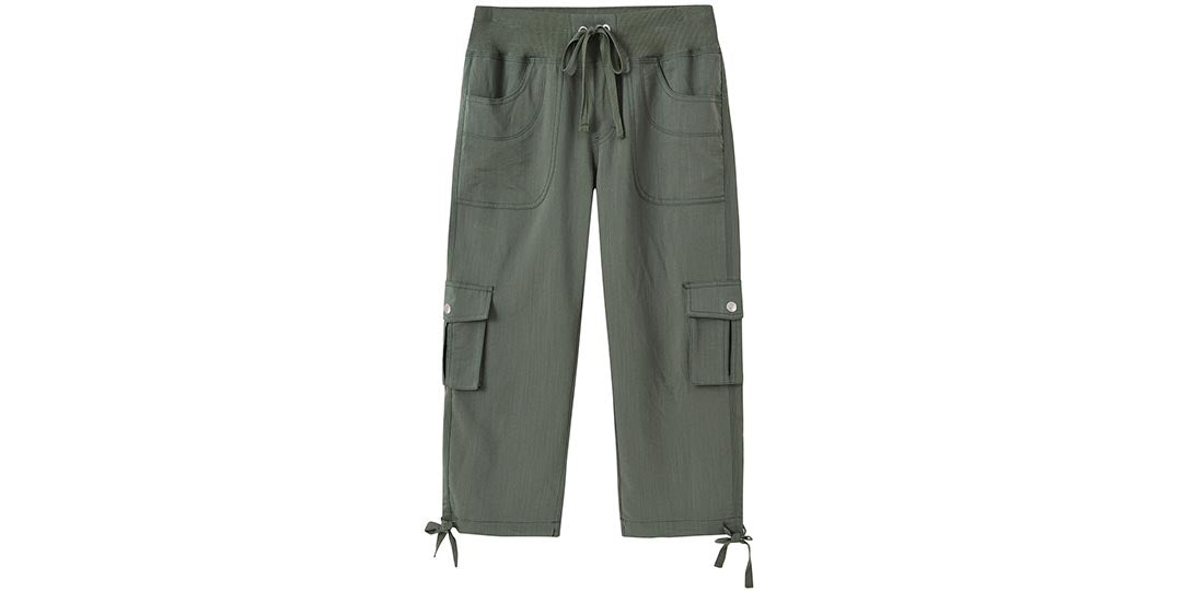 Damen - Capri-Hosen - Strapazierfähige Material - Schnell trocknend - Bequem für Outdoor-Sportarten
