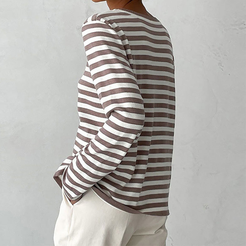 Damen - Elegantes langärmliges Kleid - Weicher Stoff - Ideal für stilvolle Auftritte