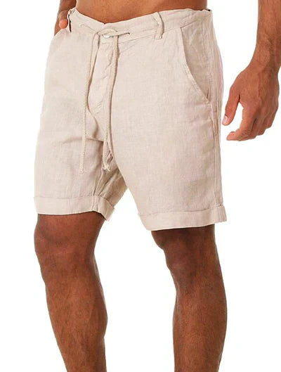 Moritz - Leinen-Shorts für den lässigen Sommerlook der Herren.