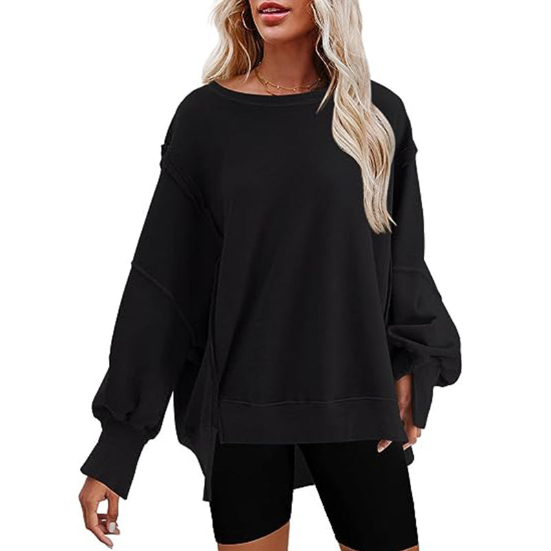 Damen - Sweatshirt - Übergröße - Bequemer Stoff - Lässiger Stil für jeden Tag