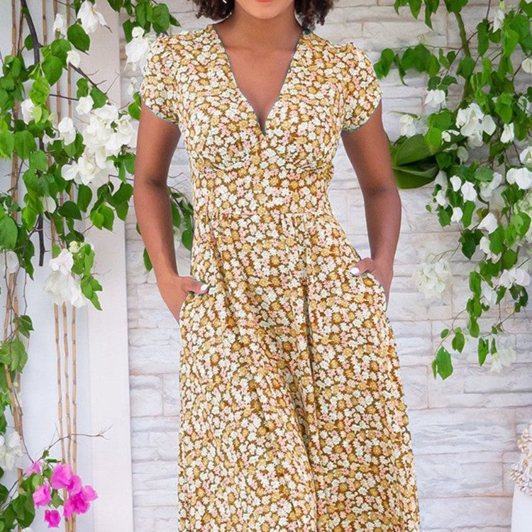Damen - Midikleid mit Knopfleiste - Hochwertiger Stoff - Schick und bequem für den Alltag - Perfekter Alltagslook