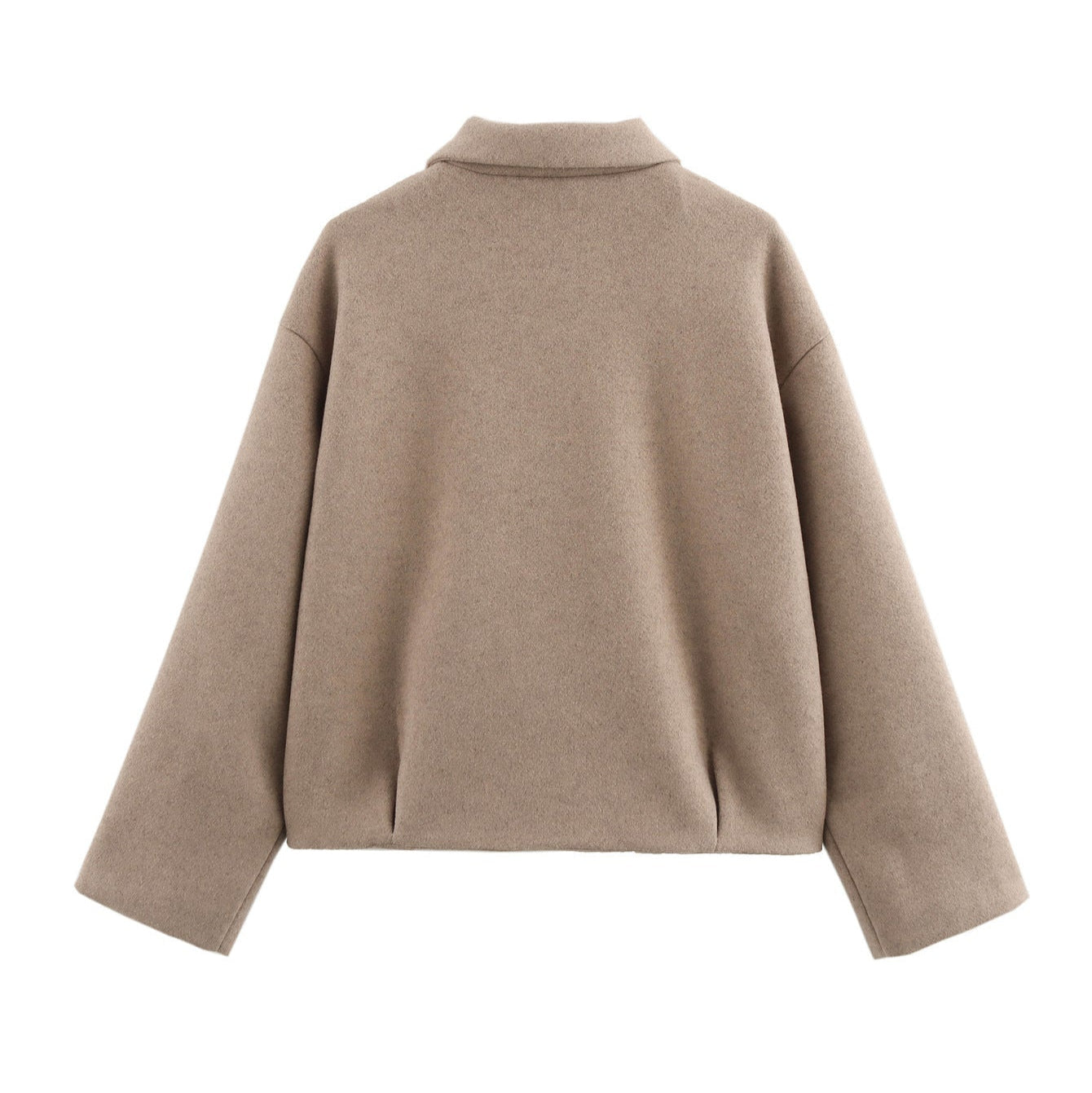 Damen - Sportliche Jacke - Hoher Kragen - Zip-up Style - Bequem und Vielseitig für Aktive