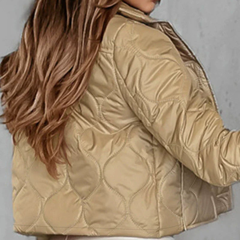 Damen - Leichte jacke - Stepp - Ideal für Übergangszeiten - Modischer Begleiter