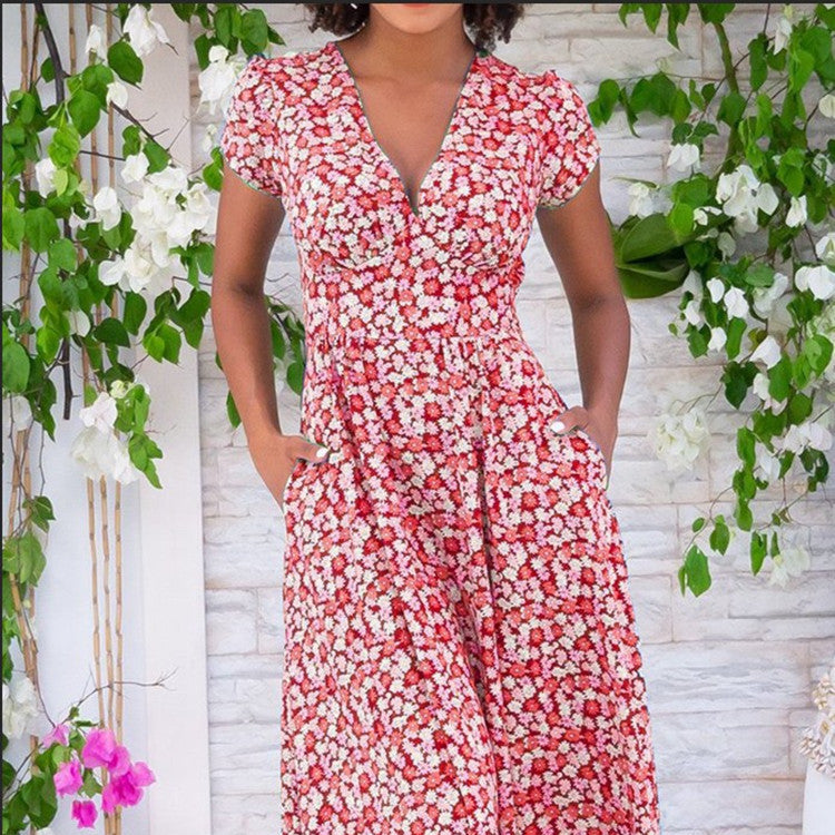 Damen - Midikleid mit Knopfleiste - Hochwertiger Stoff - Schick und bequem für den Alltag - Perfekter Alltagslook