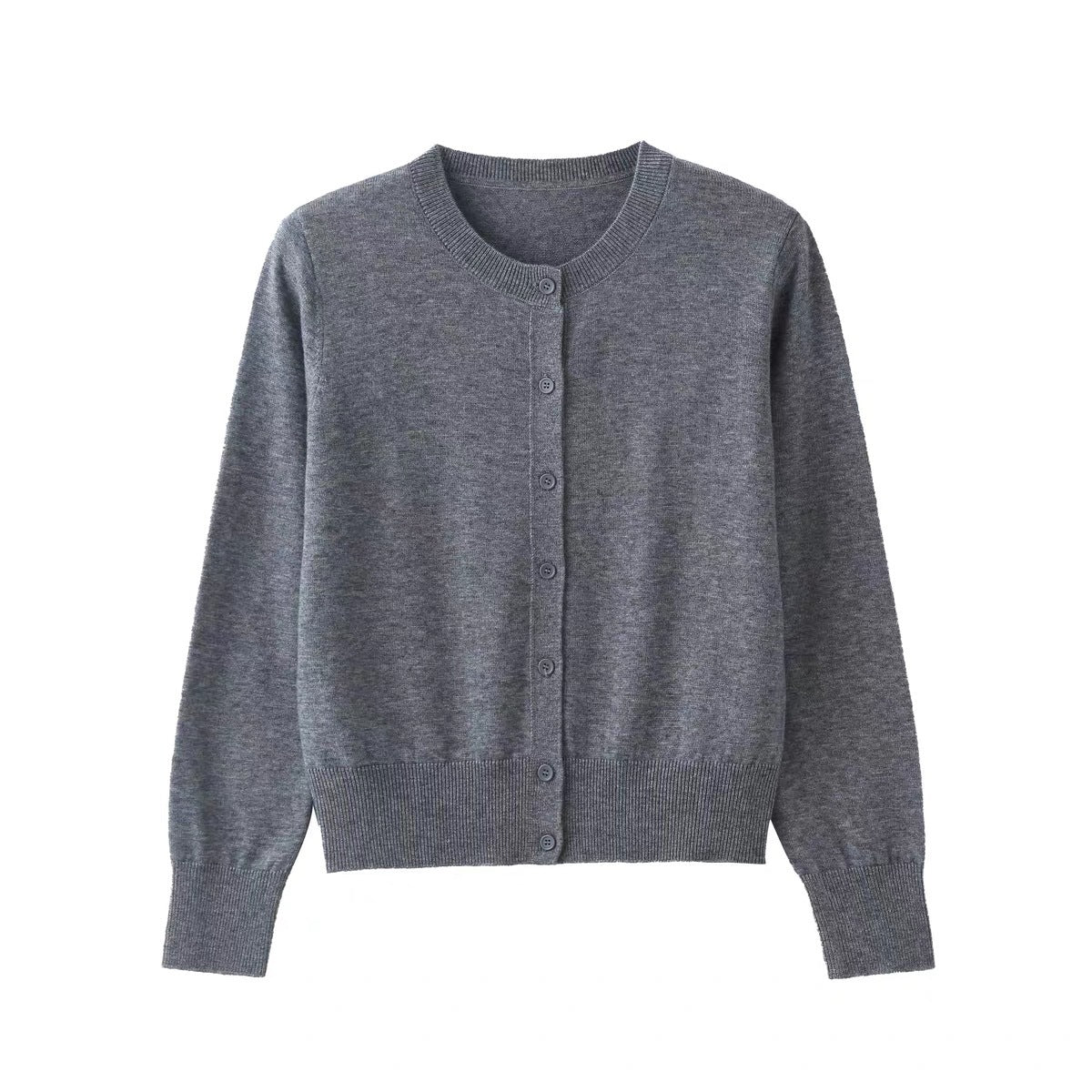 Damen - Elegante Strickjacke - Feinen Knöpfen - Weiches Material - Perfekt für jeden Anlass