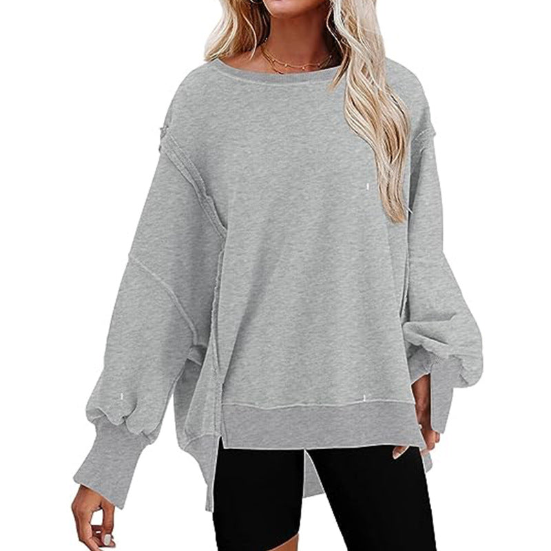 Damen - Sweatshirt - Übergröße - Bequemer Stoff - Lässiger Stil für jeden Tag