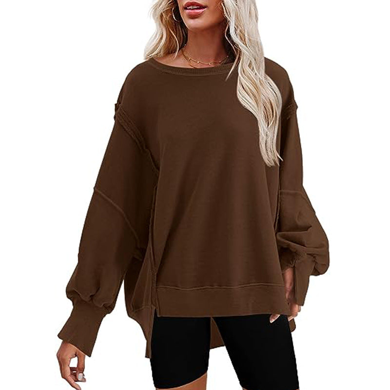 Damen - Sweatshirt - Übergröße - Bequemer Stoff - Lässiger Stil für jeden Tag