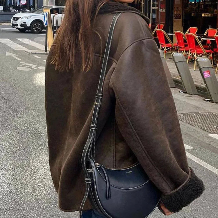 Damen - Fleecejacke - Hochwertigen Materialien - Warmer & kuscheliger für kalte Tage - Ideal für Freizeit & Outdoor