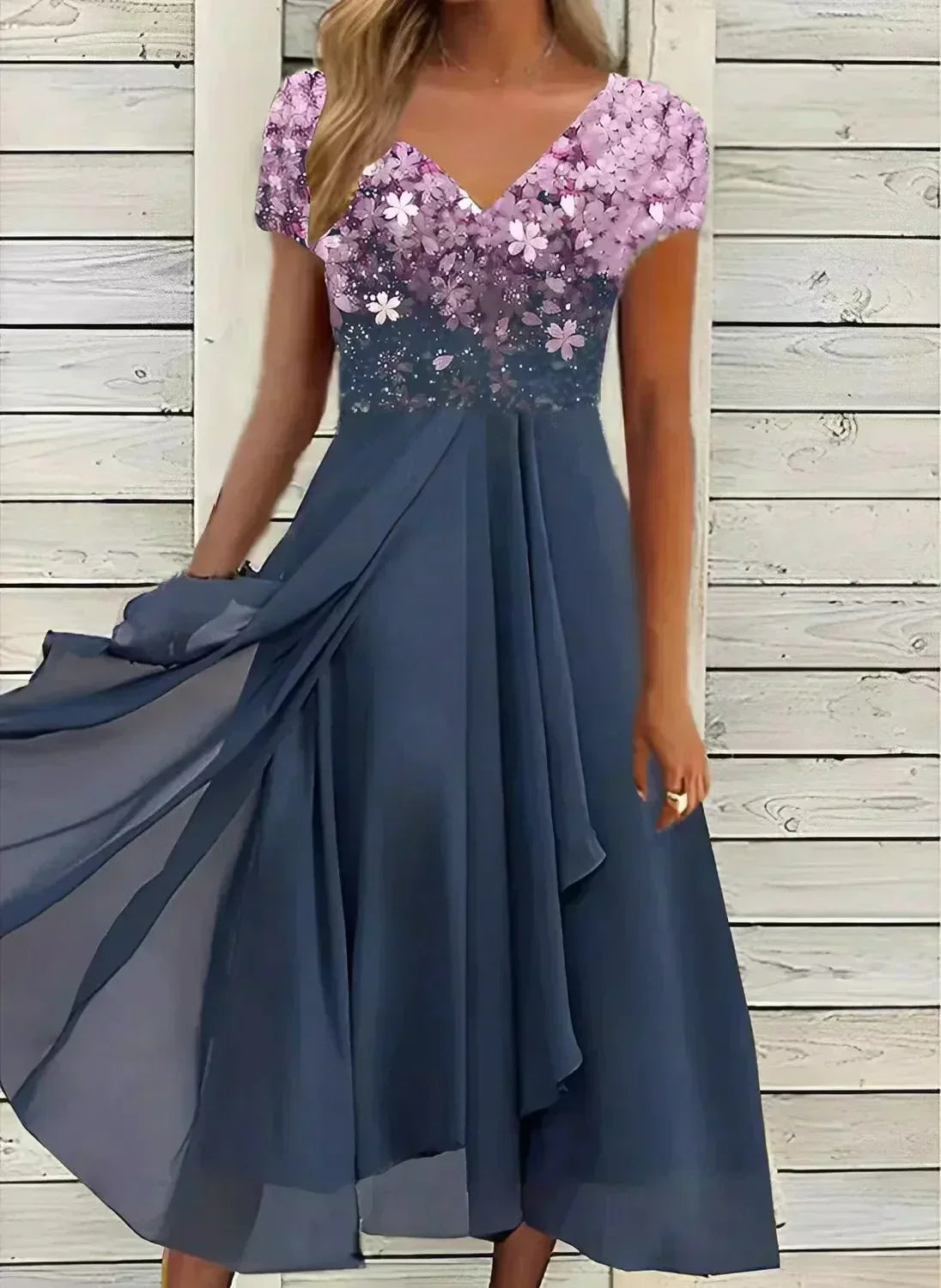 Kassidy - Luftiges Sommerkleid aus Chiffon