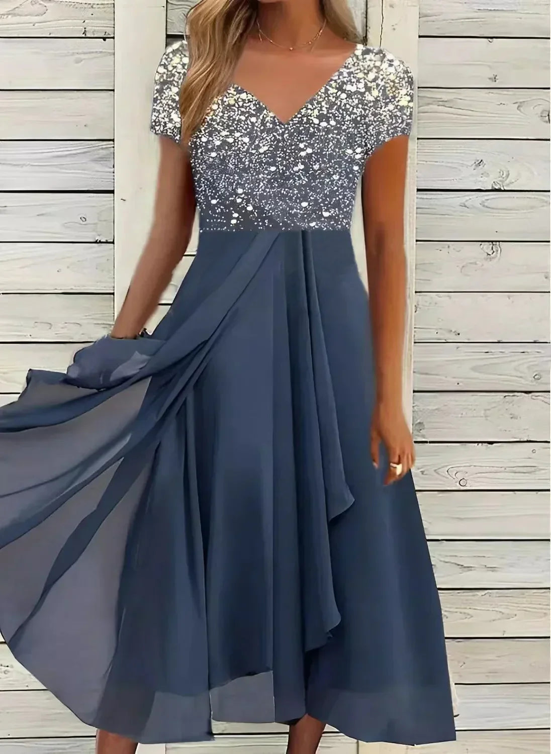 Kassidy - Luftiges Sommerkleid aus Chiffon