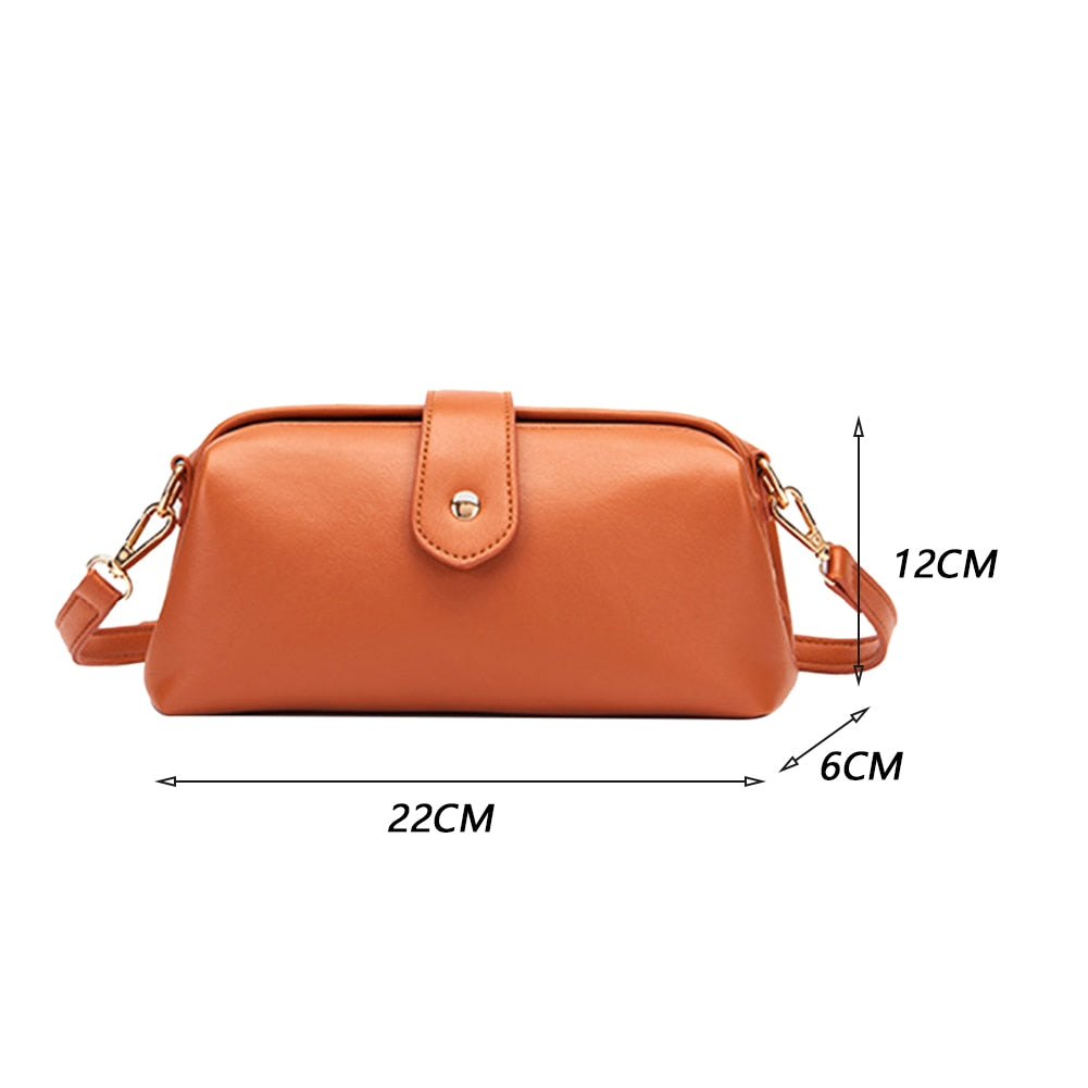 Fabienne - Handgefertigte Retro-Ledertasche