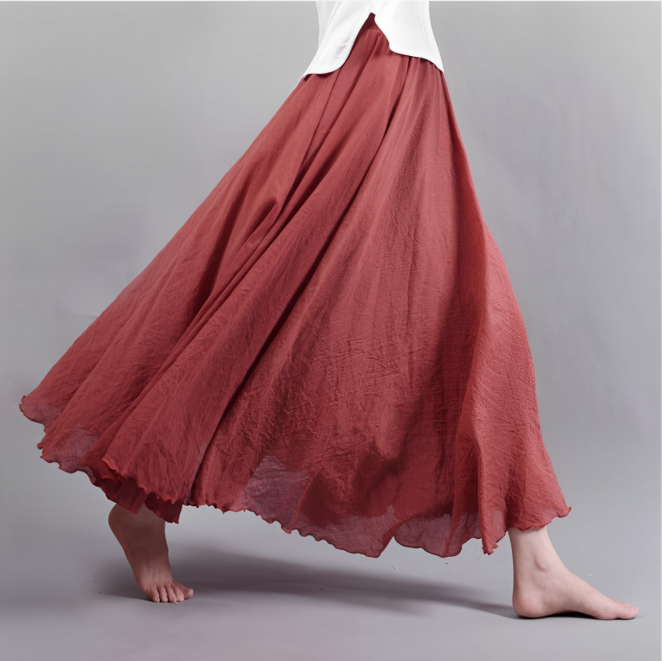 Monica - Bequemer und vielseitiger Maxirock