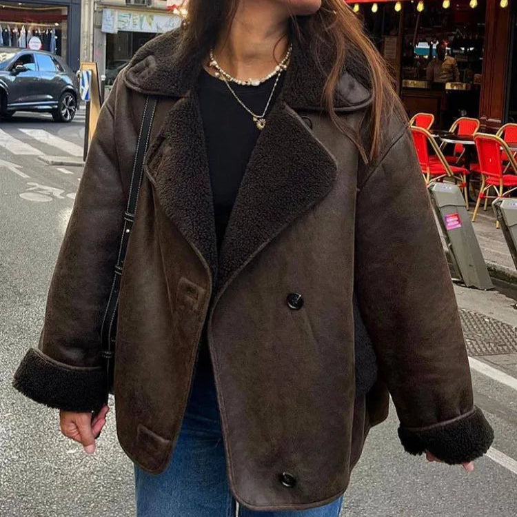 Damen - Fleecejacke - Hochwertigen Materialien - Warmer & kuscheliger für kalte Tage - Ideal für Freizeit & Outdoor