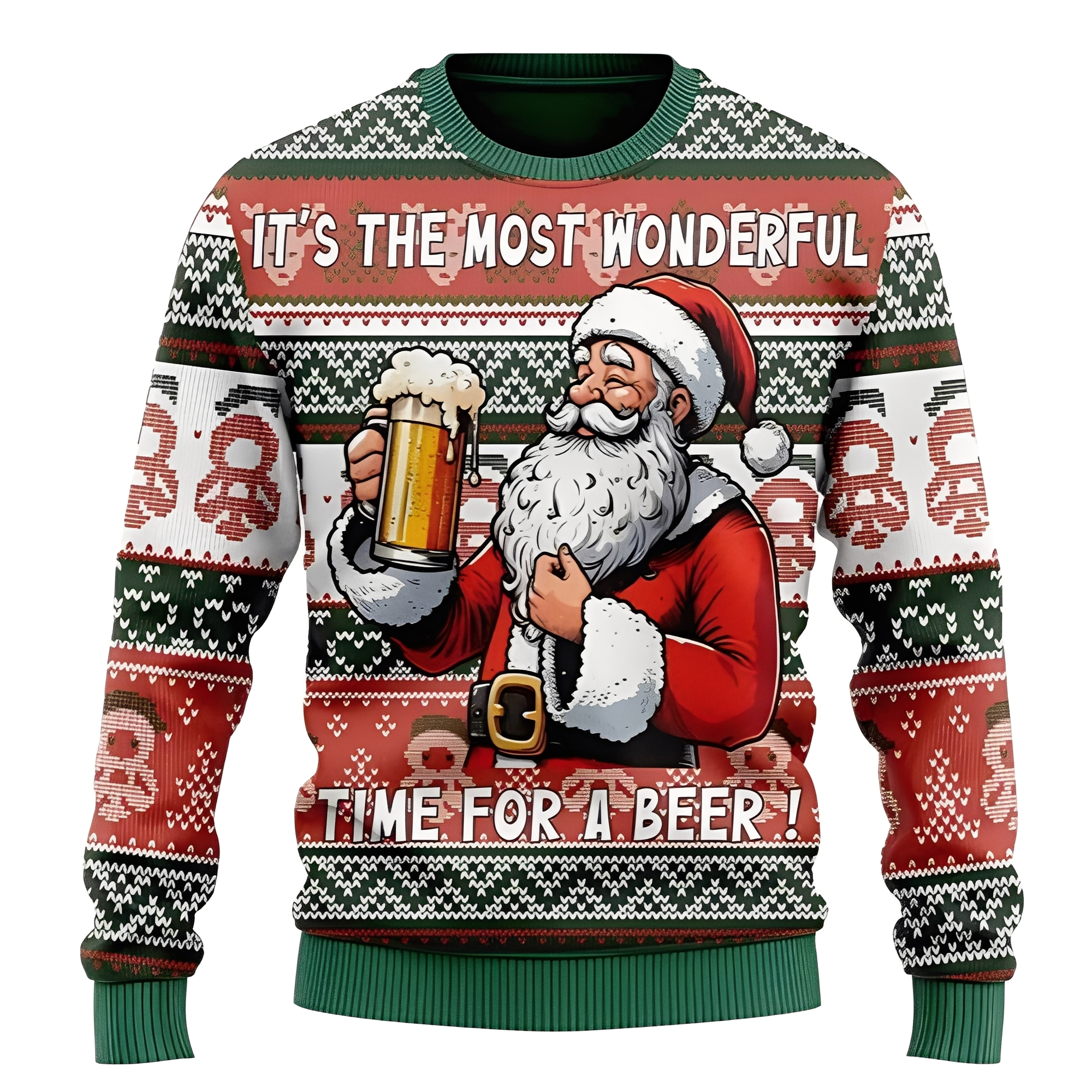 Foster - Unisex-Weihnachtspullover