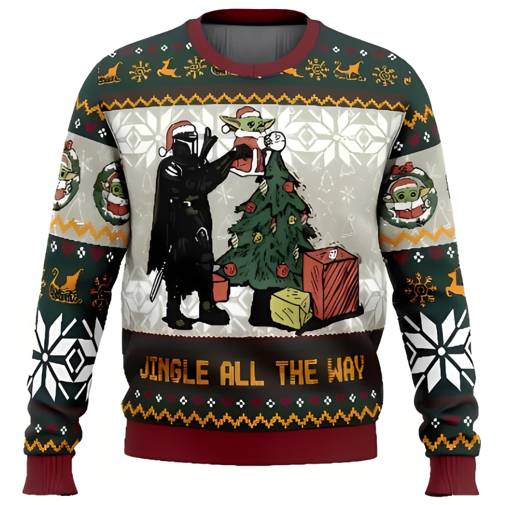 Foster - Unisex-Weihnachtspullover