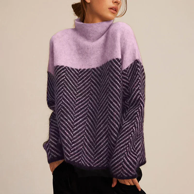 Damen - Rollkragenpullover - Weich Kaschmir - Kuschelig & stilvoll - Perfekt für jeden Anlass