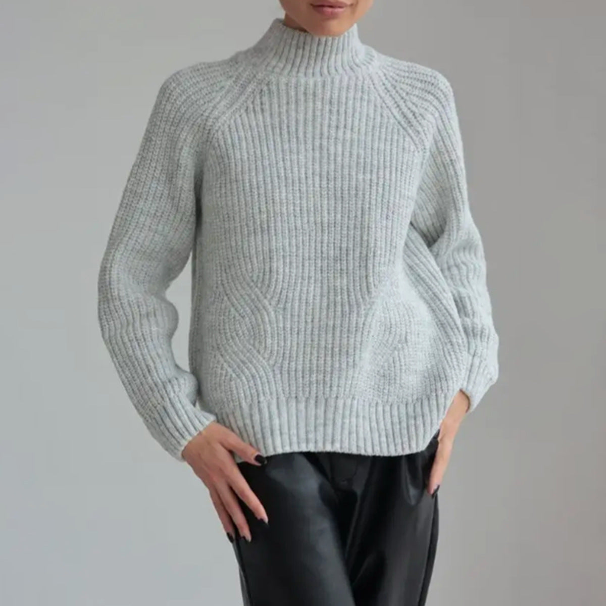 Damen - Strickpullover - Wollmischung - Bequemer und stilvoller Pulli für jede Gelegenheit