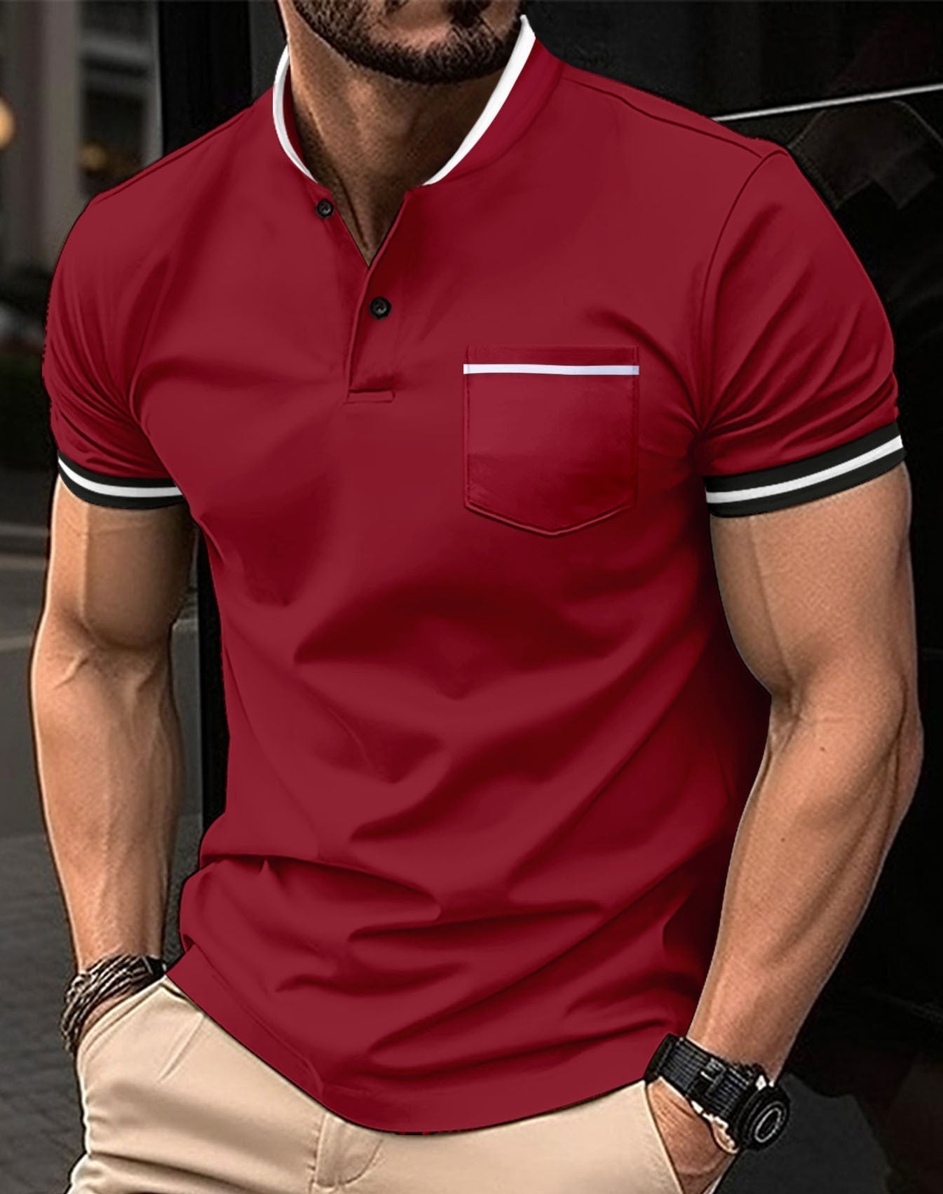 Teodor - Bequemes Herren-Poloshirt aus Baumwolle