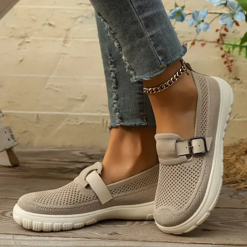 Damen - Bequeme Sandalen - Atmungsaktive Materialien - Stylisches & unterstützendes Design