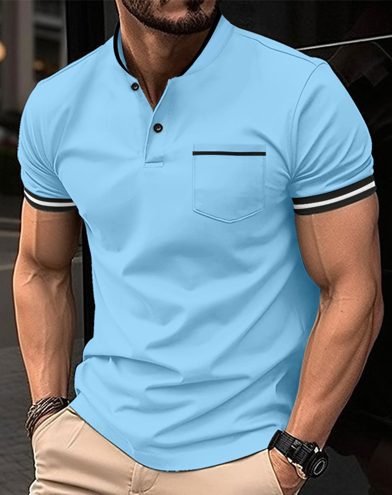 Teodor - Bequemes Herren-Poloshirt aus Baumwolle