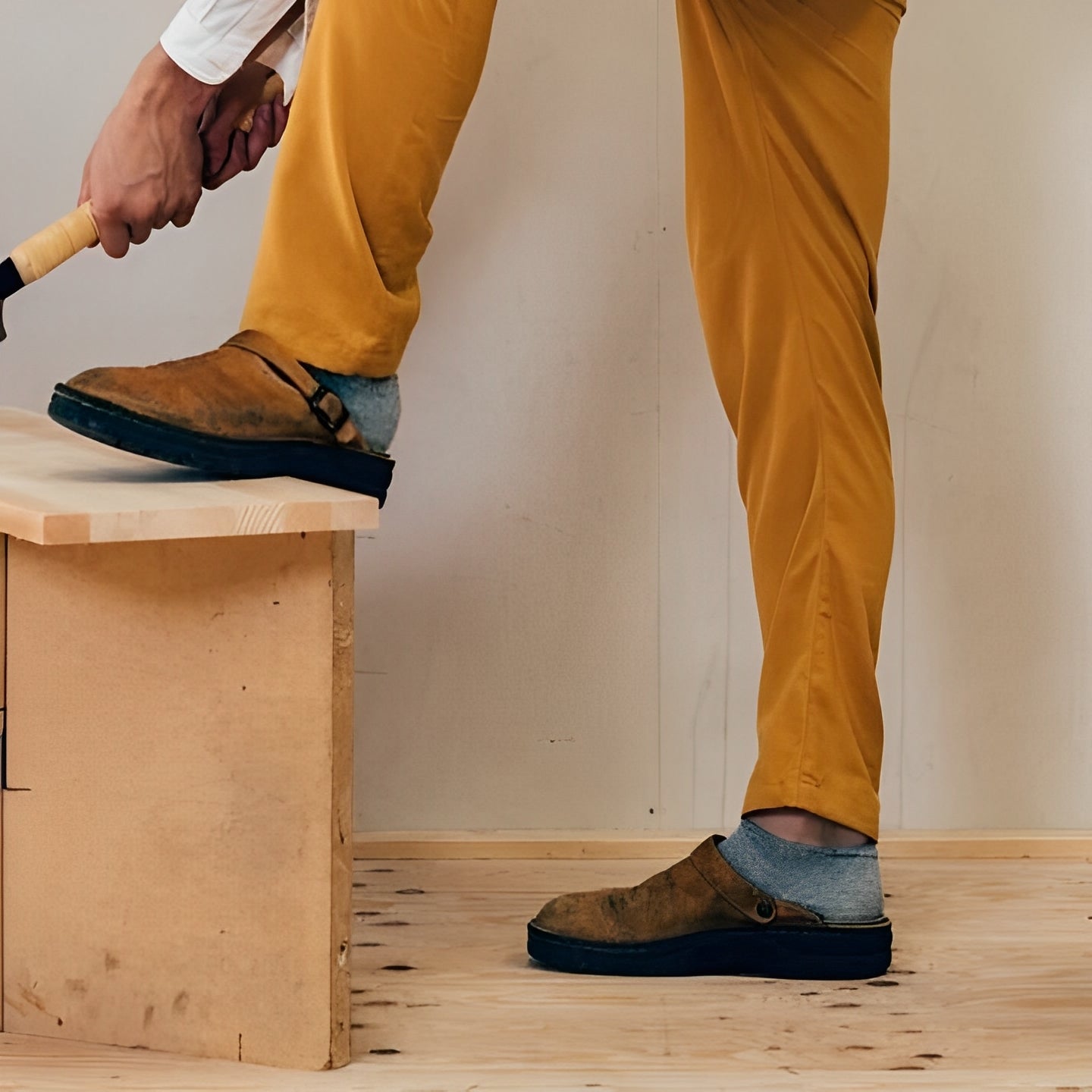 Devin - Bequeme Herren-Lederhausschuhe