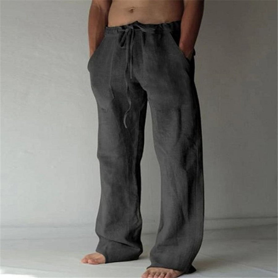 Anton - Herren-Leinenhose mit leichtem Stoff