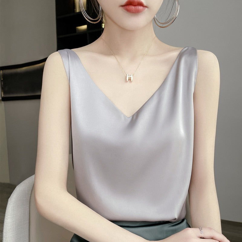 Gladys - Sanftes und seidiges Damen-Tanktop