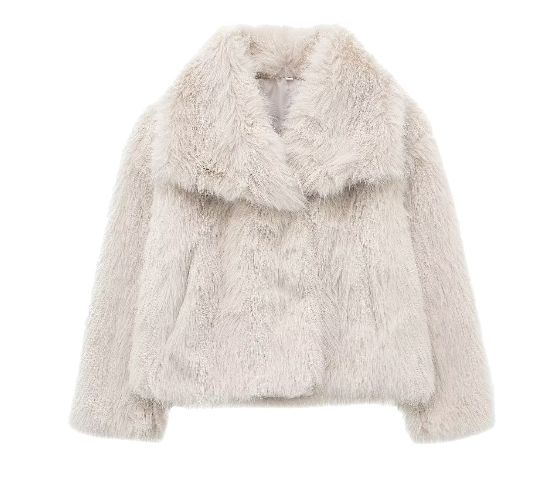 Damen - Winterjacke - Kunstpelz - Stylische, warme Oberbekleidung - Perfekt für kalte Tage
