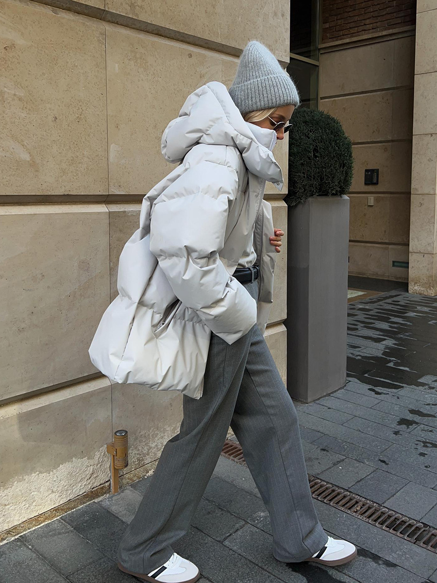 Natalia – Bequeme Kapuzen-Daunenjacke