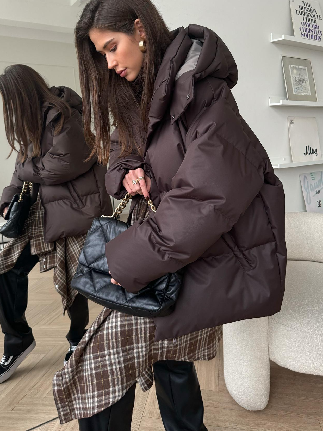 Natalia – Bequeme Kapuzen-Daunenjacke