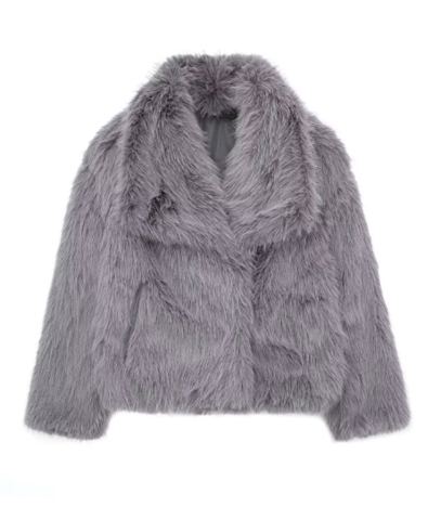 Damen - Winterjacke - Kunstpelz - Stylische, warme Oberbekleidung - Perfekt für kalte Tage