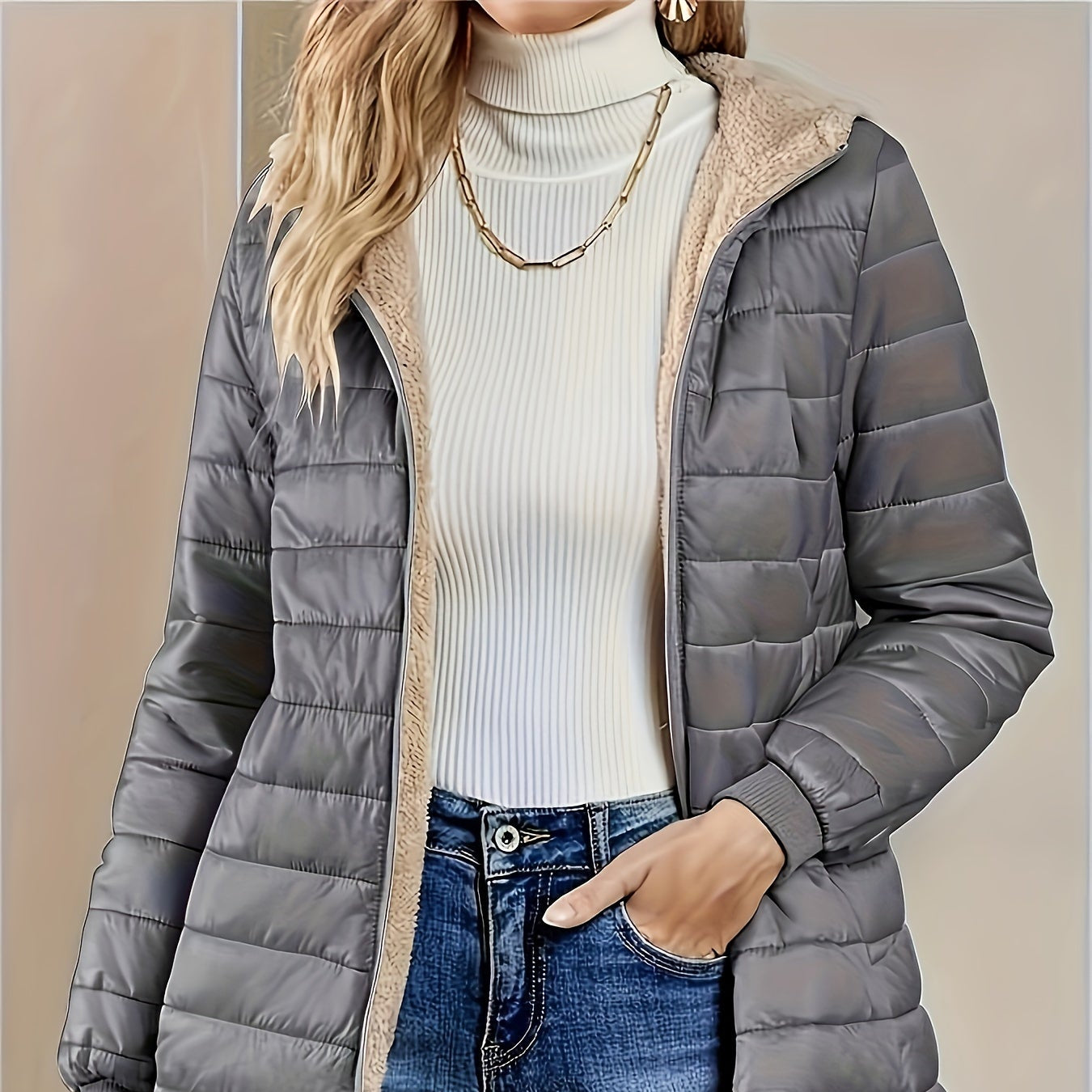 Damen - Steppjacke - Gemütlich und stilvoll - Perfekte Übergangsjacke für jeden Anlass