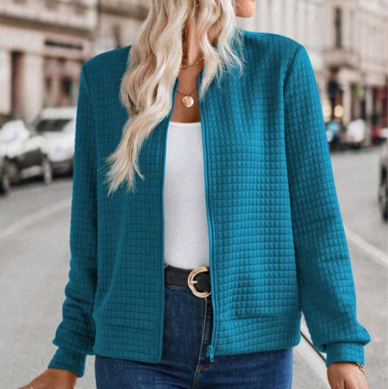 Damen - Steppjacke - Entspannte Passform - Reißverschluss vorne - Bequeme und stylische Winterjacke