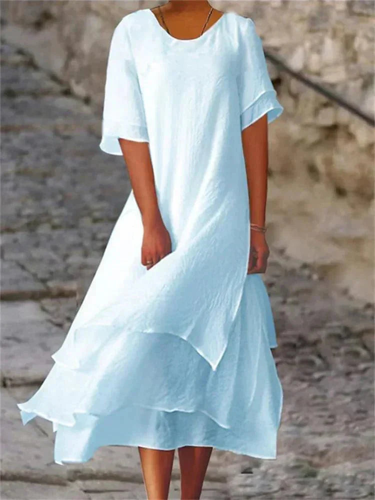Maya - Elegantes Langes Kleid