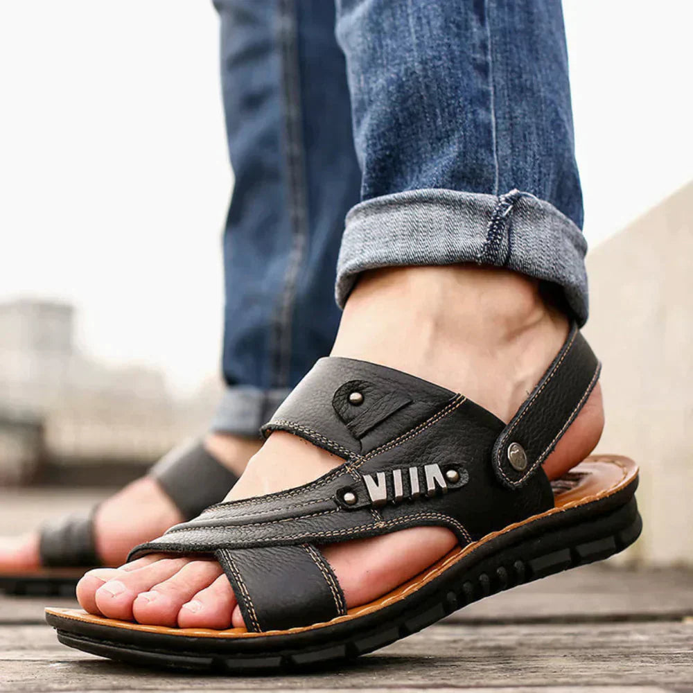 Ryann - Speziell designte orthopädische Sandalen für Herren