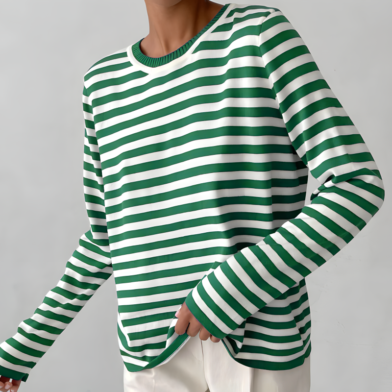 Damen - Elegantes langärmliges Kleid - Weicher Stoff - Ideal für stilvolle Auftritte