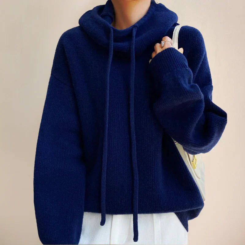 Damen - Rollkragenpullover - Wollmischung - Übergröße - Bequemer und eleganter Pullover für kalte Tage